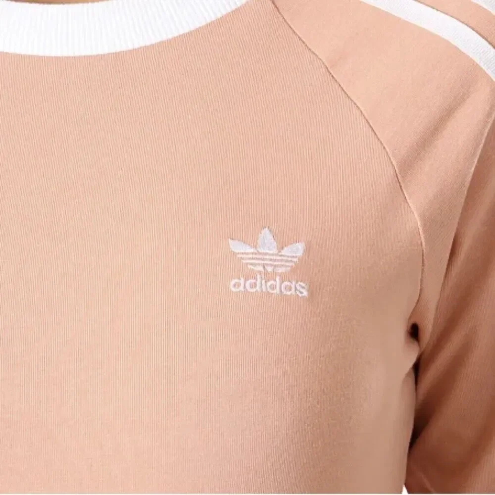Adidas Originals Womens 3-Stripes Dress dust pink DV2565 - Picture 6 of 16